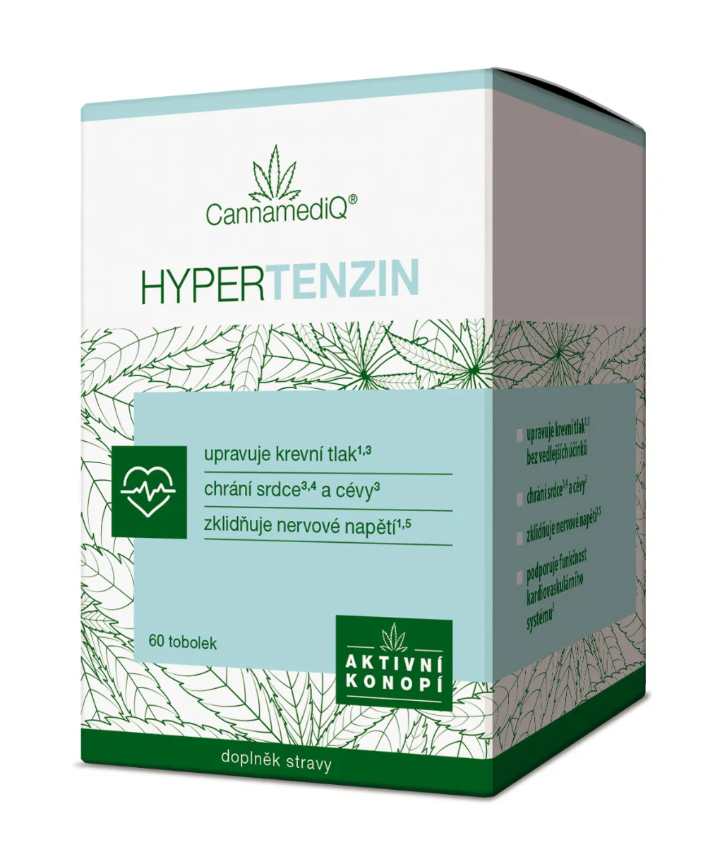 CannamediQ Hypertenzin 60 tobolek