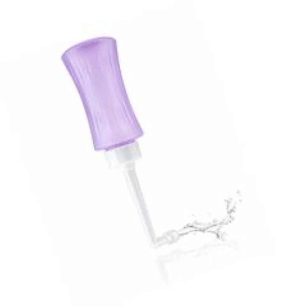Babyono Poporodní lahvička na intimní hygienu s tryskou 340 ml, fialová