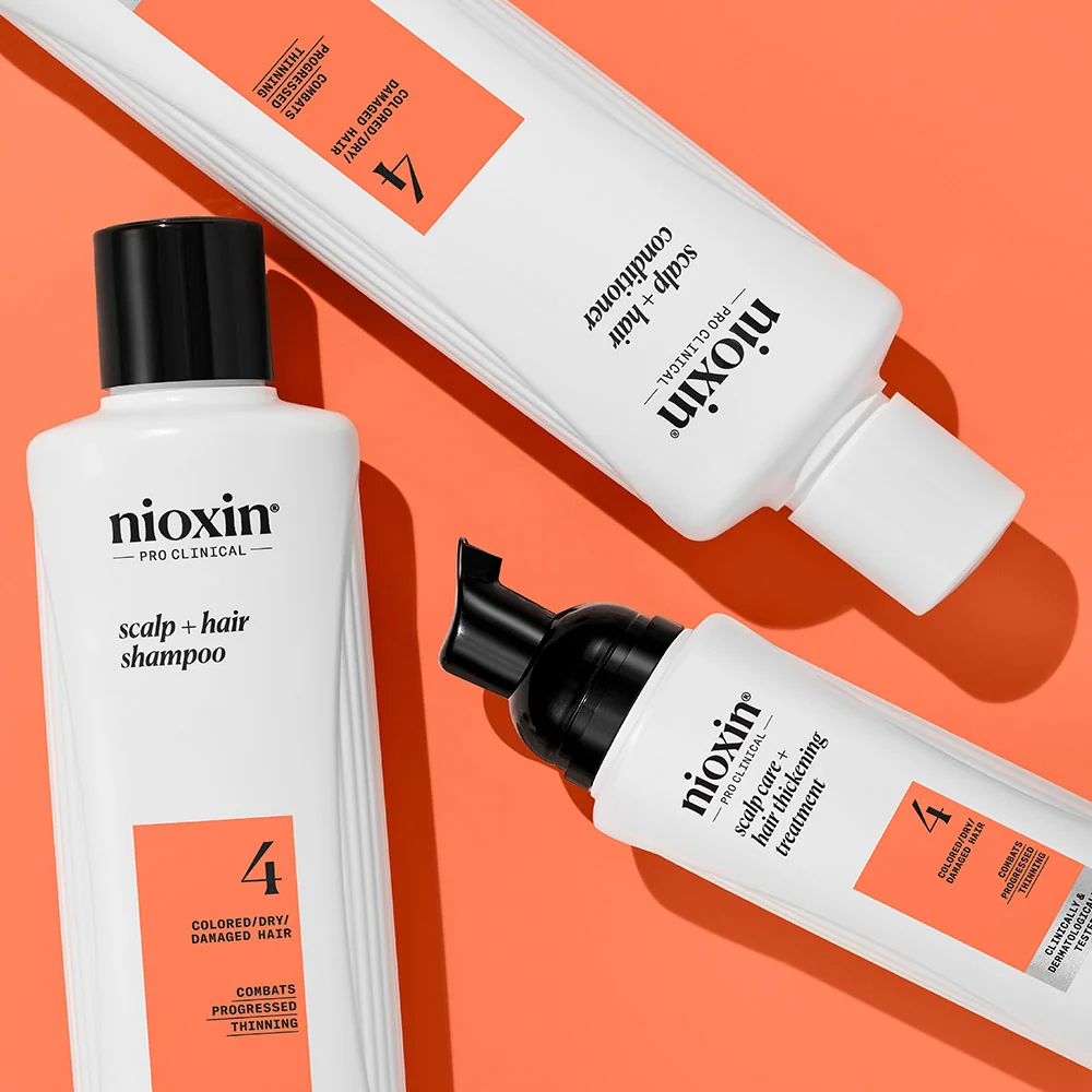 NIOXIN System 4 Scalp and Hair sada na vlasy sklonem k vypadávání 3 ks
