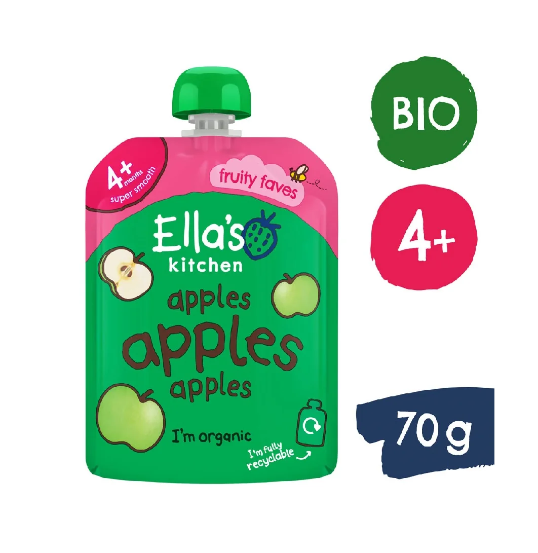 Ellas Kitchen BIO Jablečná svačinka kapsička 70 g