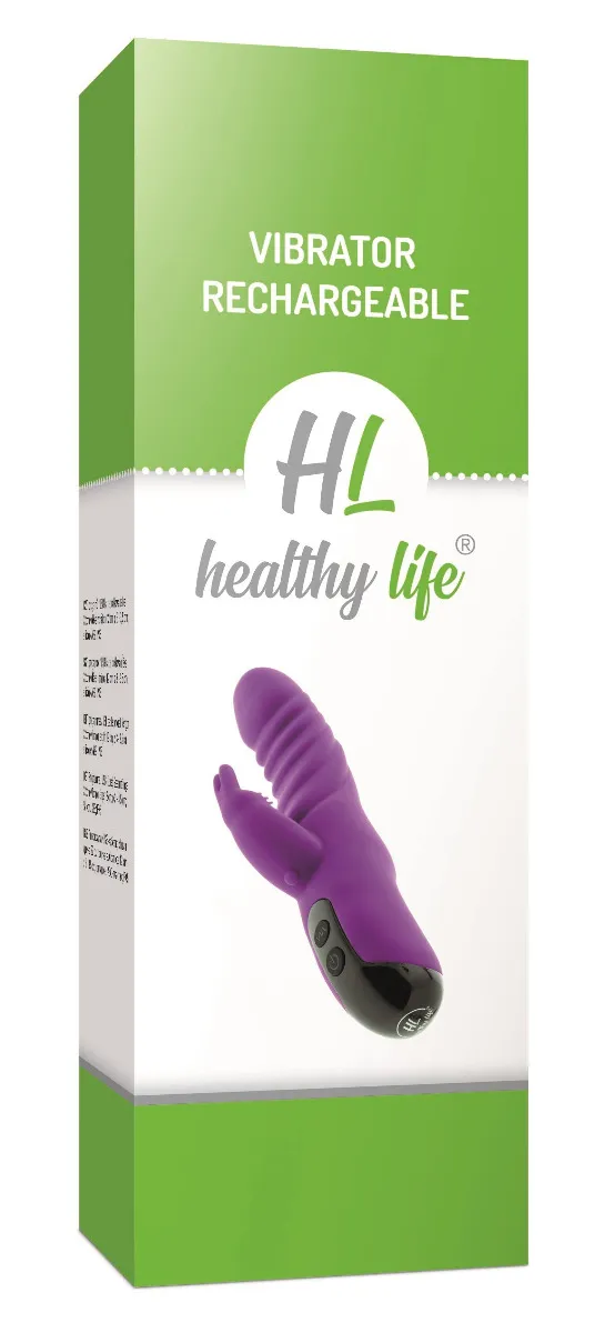 Healthy life Vibrator Rechargeable purple 0602570205 