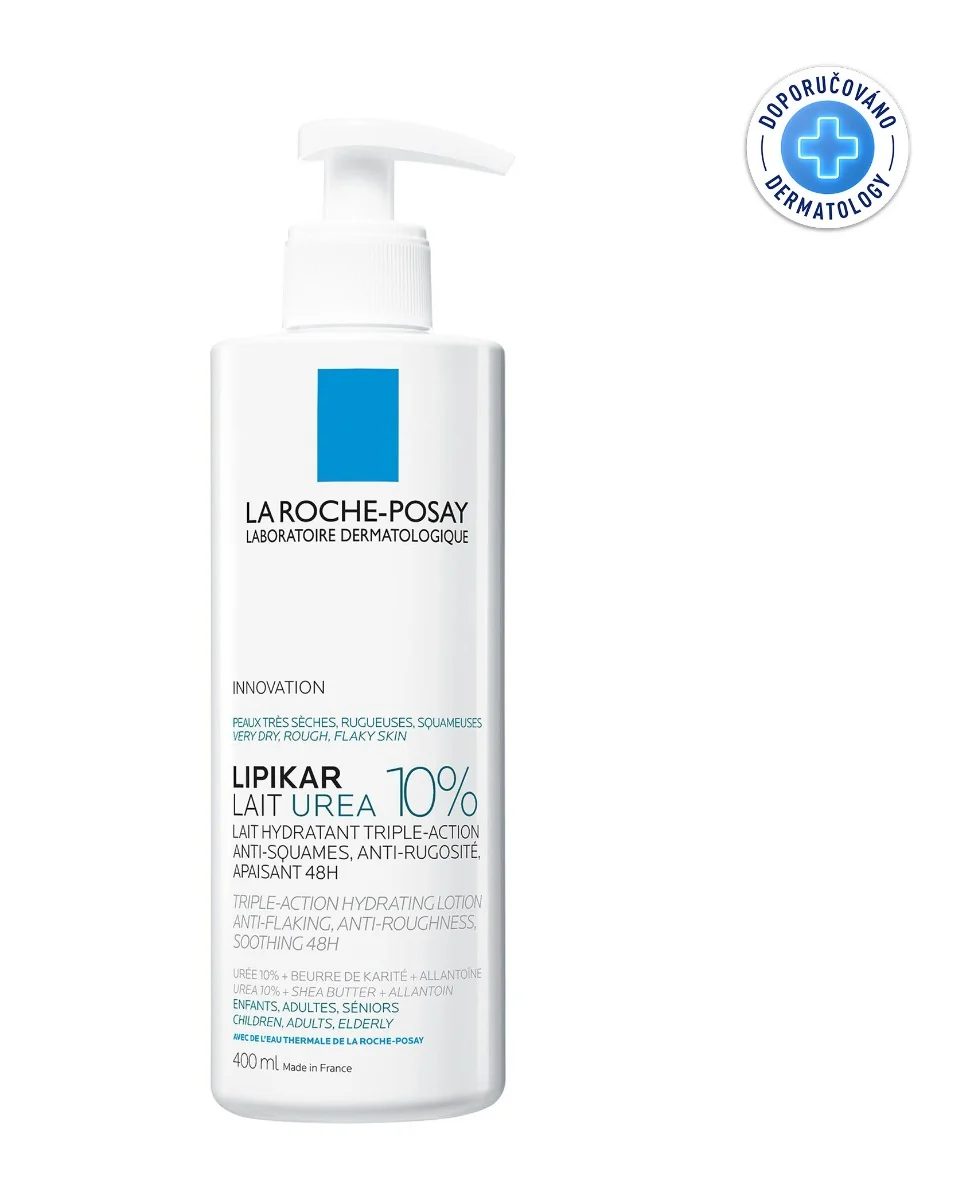 La Roche-Posay Lipikar 10% Urea tělové mléko 400 ml