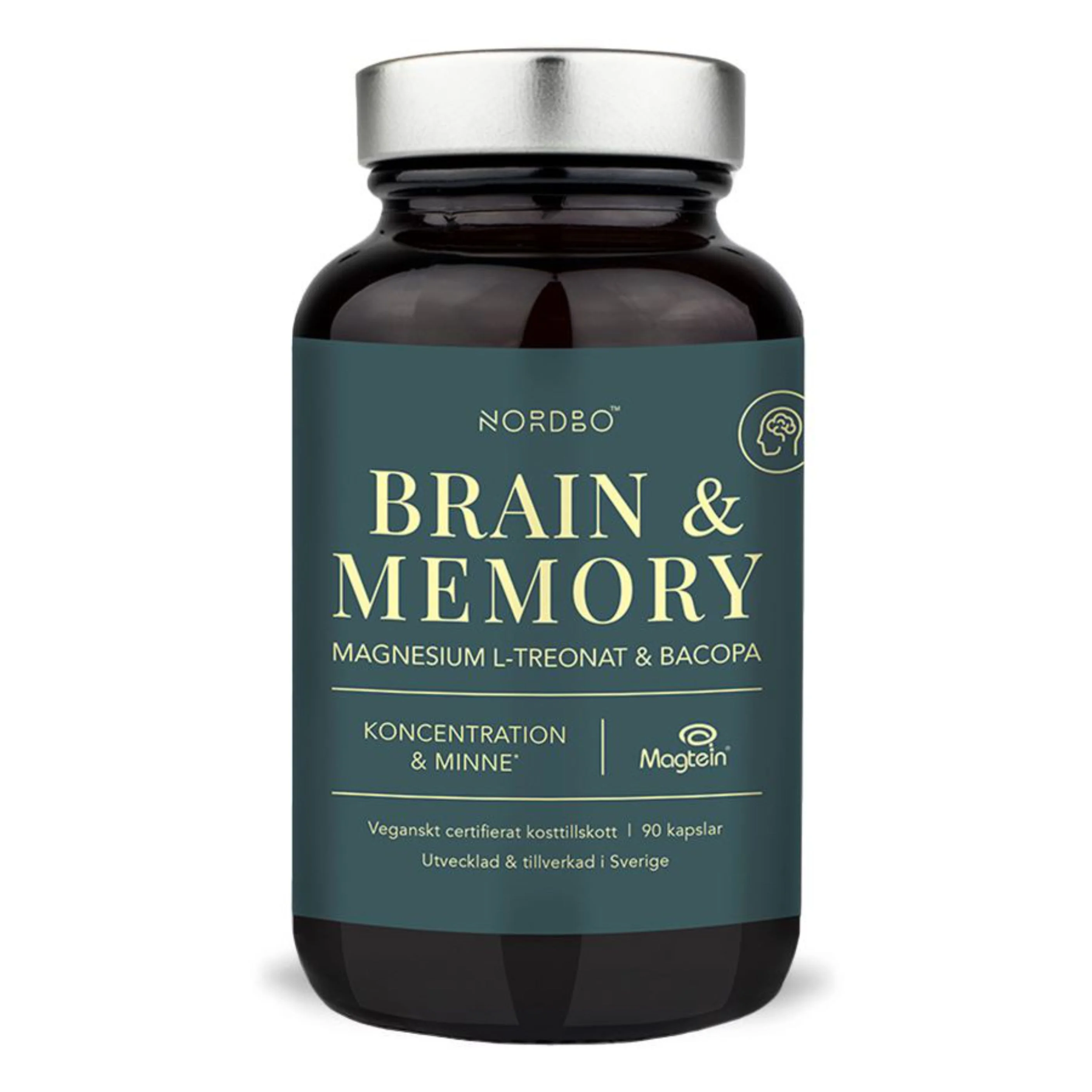 Nordbo Brain & Memory 90 kapslí