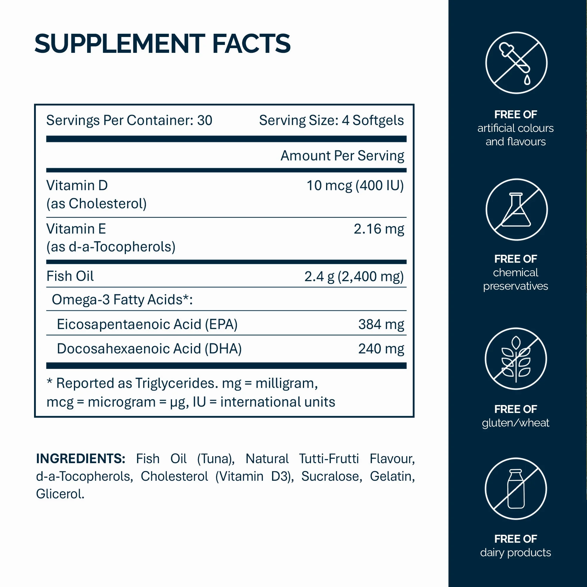 NFO Omega-3 pro děti žvýkací kapsle s vitaminem D, rybí želatina žvýkačky