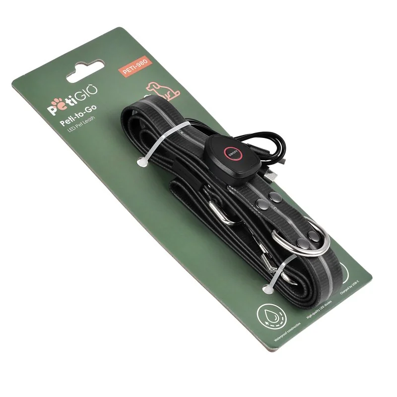 PetiGIO peti-to-Go LED vodítko pro psy