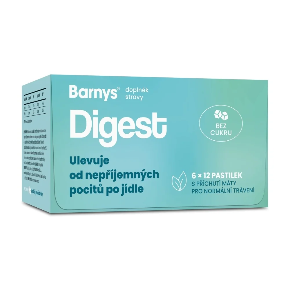 Barny´s Digest 6x12 pastilek