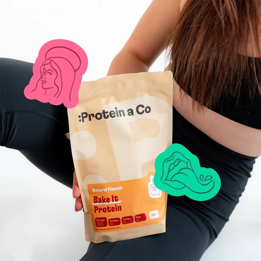 Protein a Co Protein na pečení Bake it! 500 g