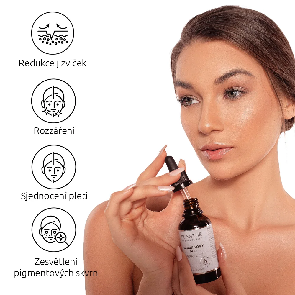 PLANTHÉ Laboratories Moringový olej zkrášlující 50 ml