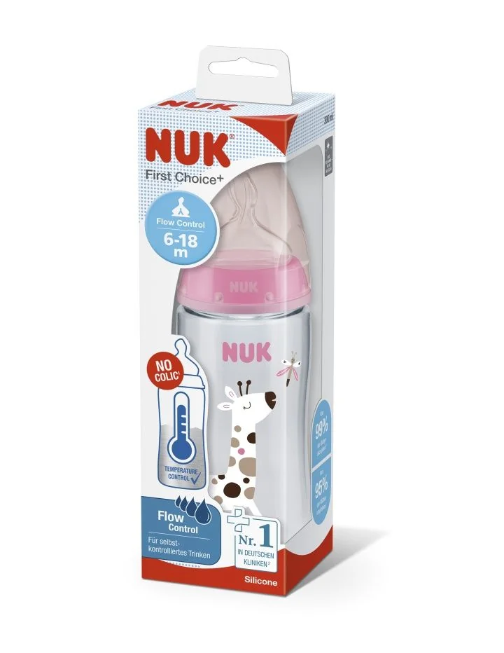NUK FC+ Láhev s kontrolou teploty 300 ml 1 ks