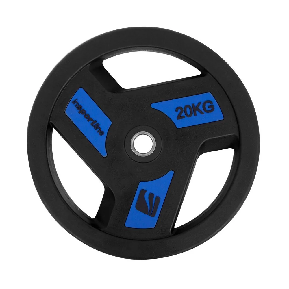 inSPORTline Pogumovaný kotouč  Herk 20 kg 30 mm 