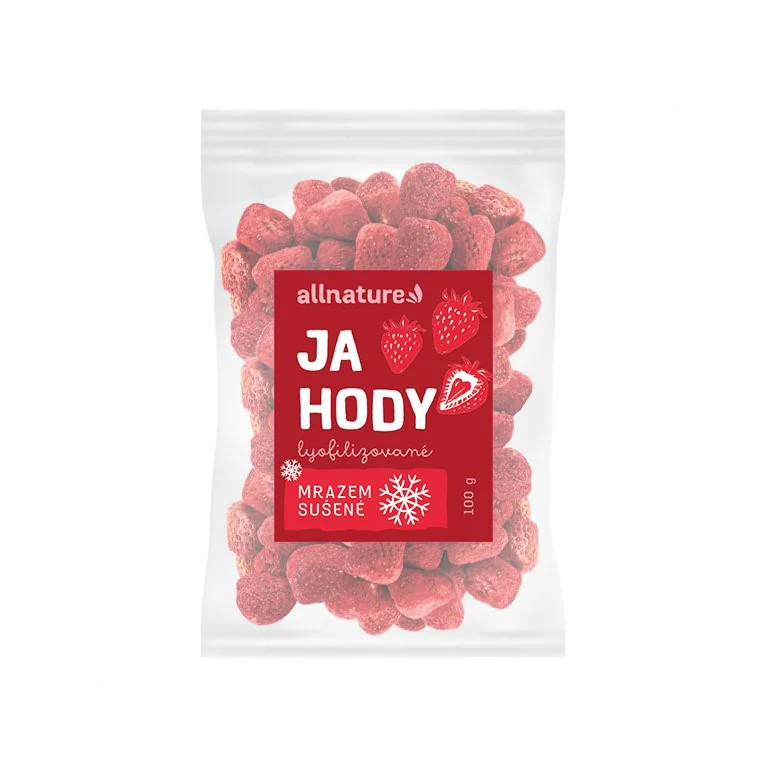Allnature Jahody sušené mrazem 100 g