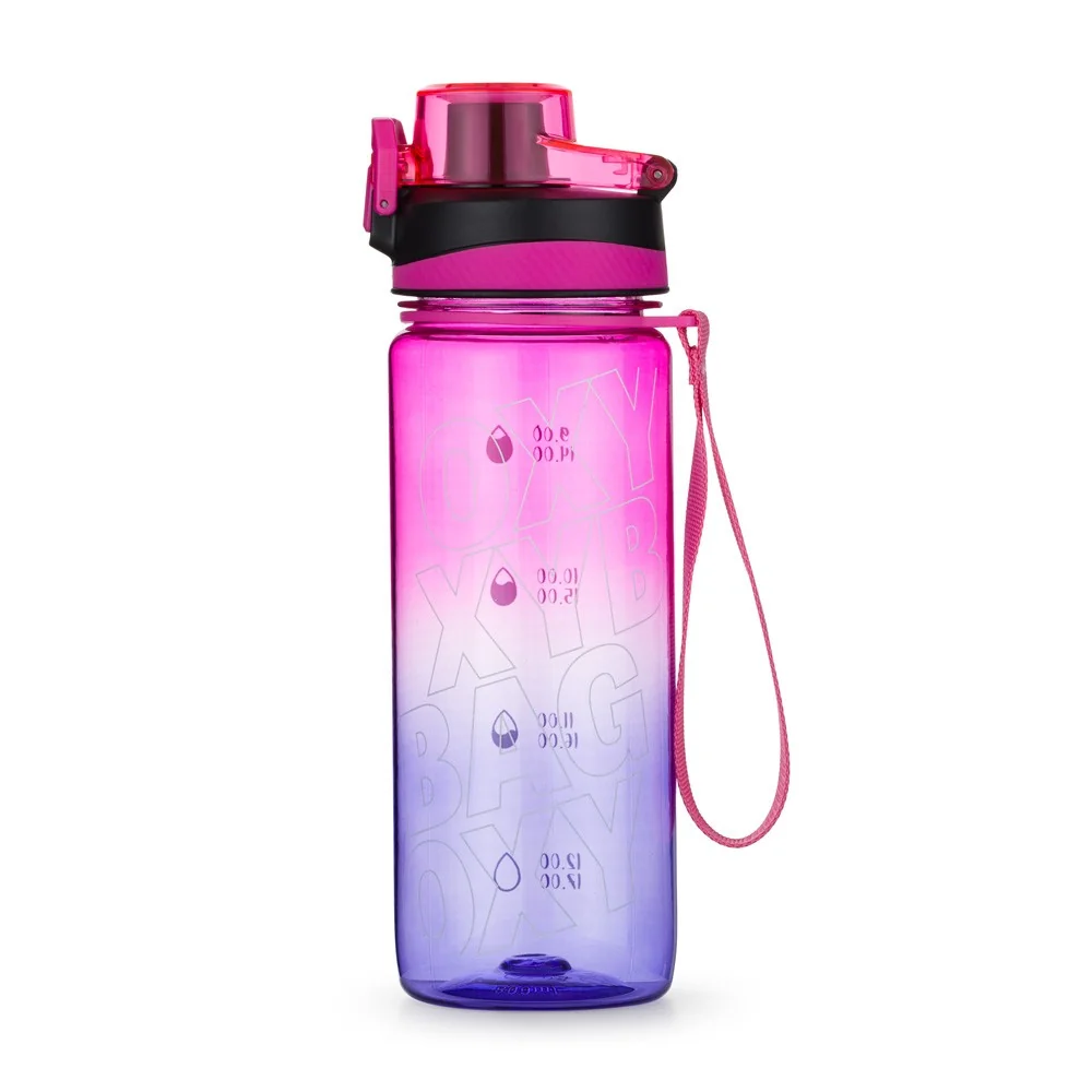 Oxybag OXY LiFE - láhev na pití Ombre Fuchsia, 800 ml