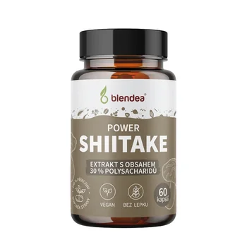 Blendea Power shitake extrakt 60 kapslí