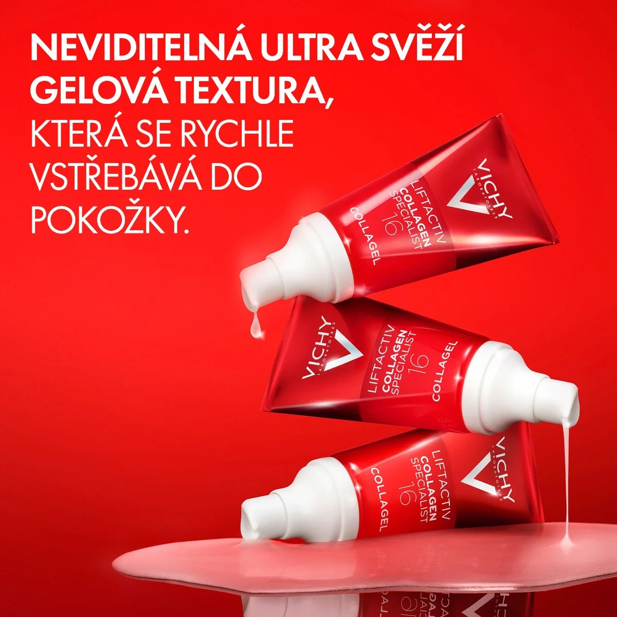 Vichy Liftactiv Collagen Specialist 16 rozjasňující gel 50 ml