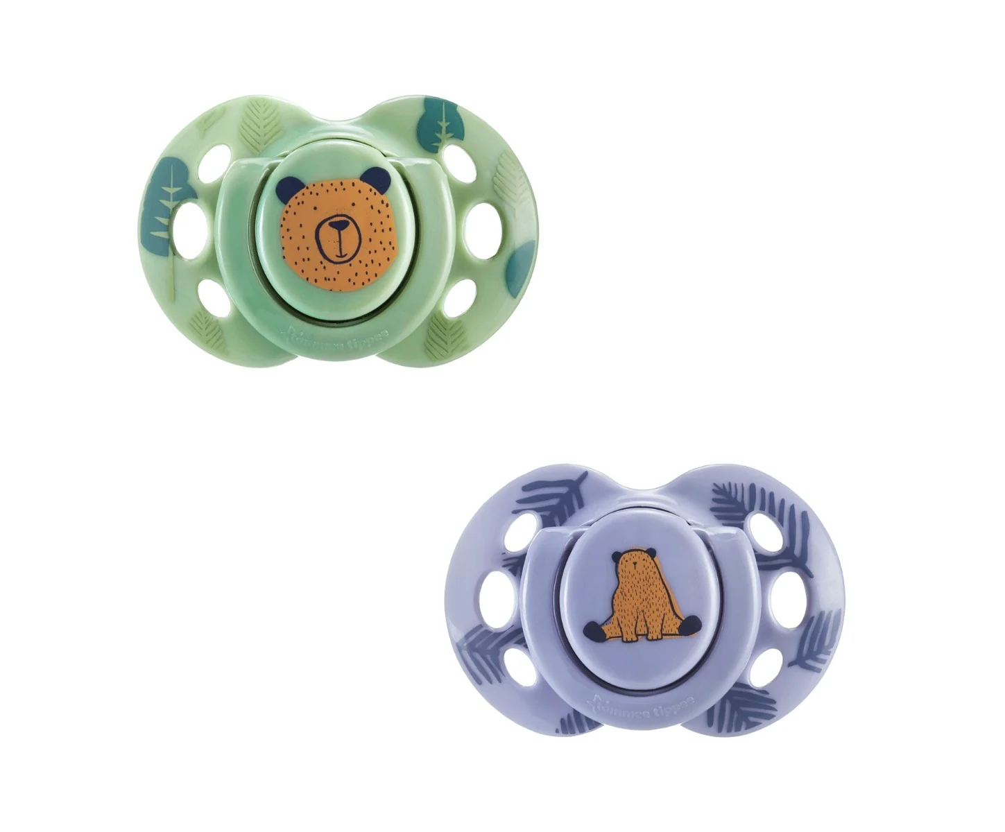 Tommee Tippee CTN Dudlík silikon Fun 6-18m 2 ks