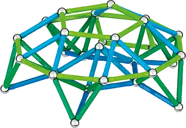 Geomag Classic magnetická stavebnice 142 dílků