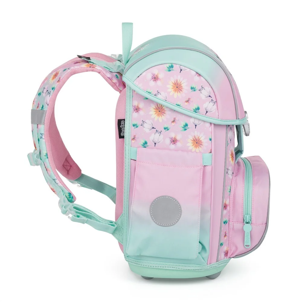 Oxybag Školní batoh PREMIUM - Flowers 