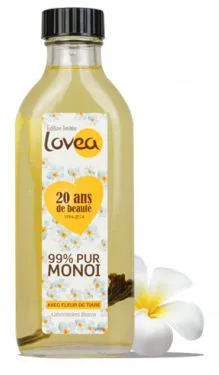 Lovea 99% čistý tělový olej Monoi 100 ml