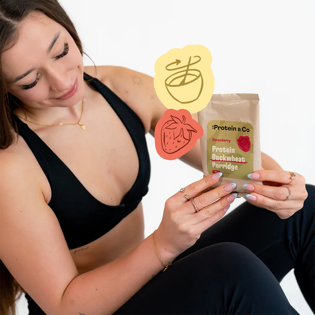 Protein a Co Proteinová pohanková kaše 80 g Kokos
