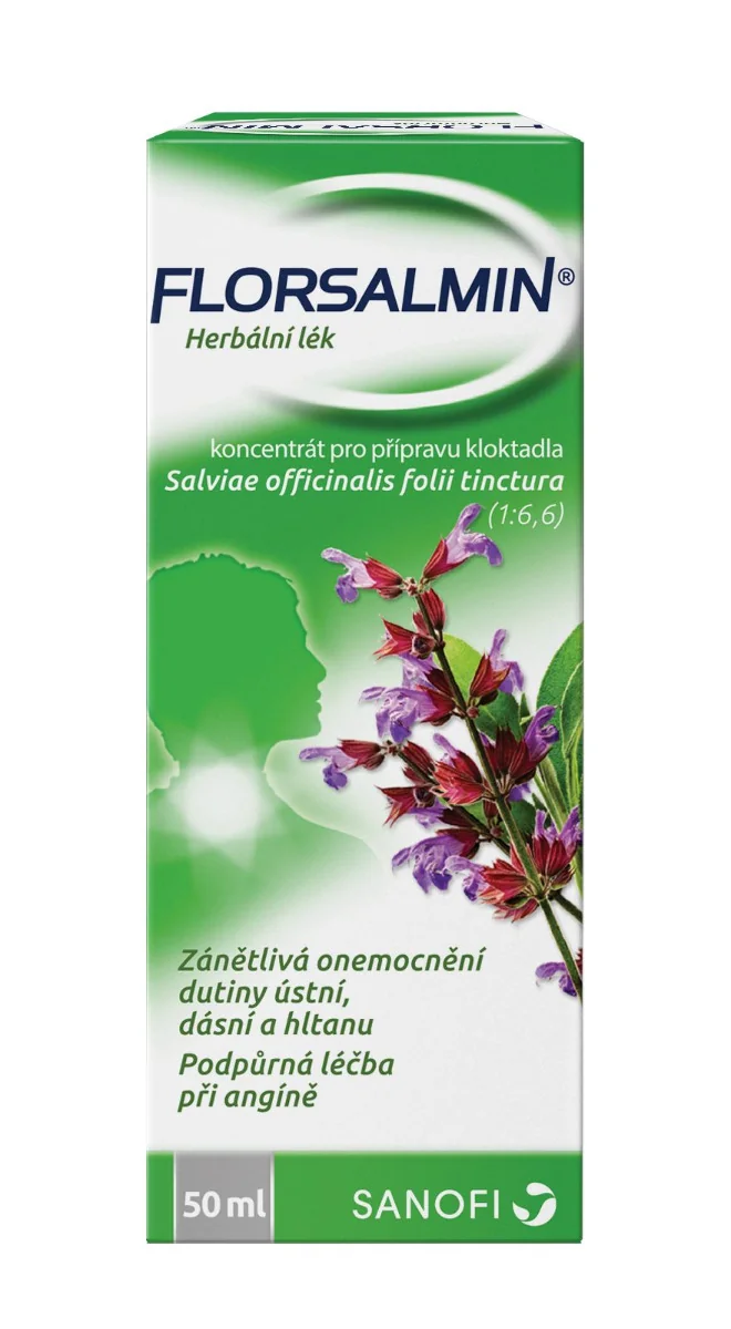Florsalmin Koncentrát pro přípravu kloktadla 50 ml