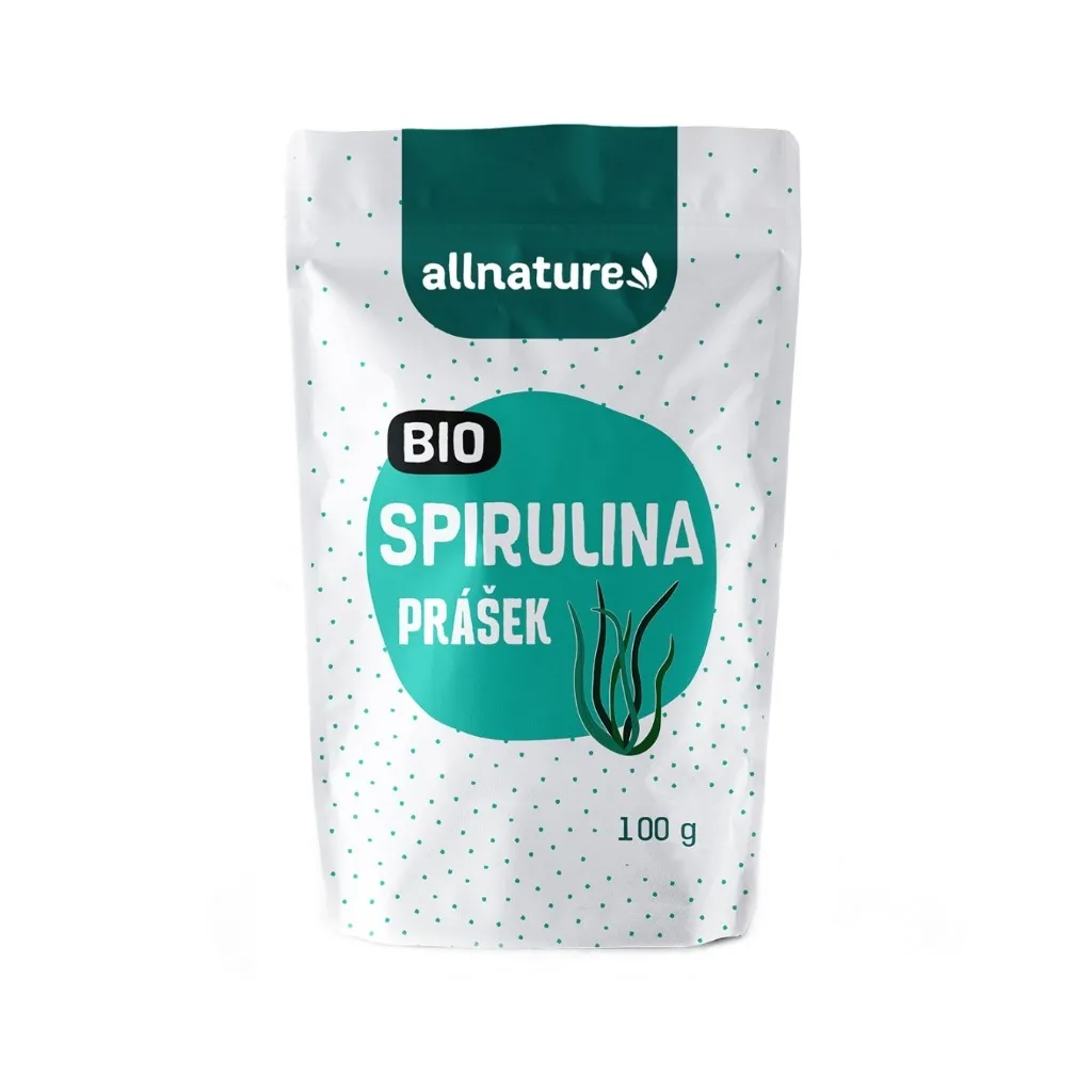 Allnature Spirulina BIO prášek 100 g