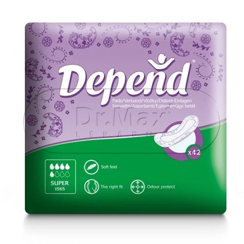 Inkontinenční vložky DEPEND Super 42ks