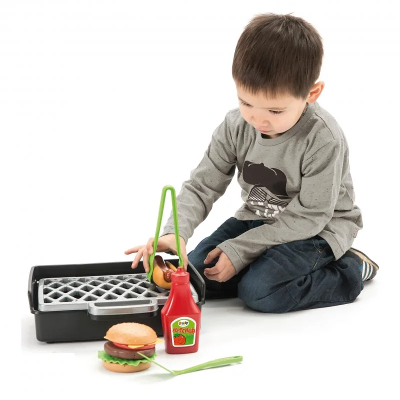 DANTOY Classic BBQ sada Burger & Hotdog 19ks 24m+