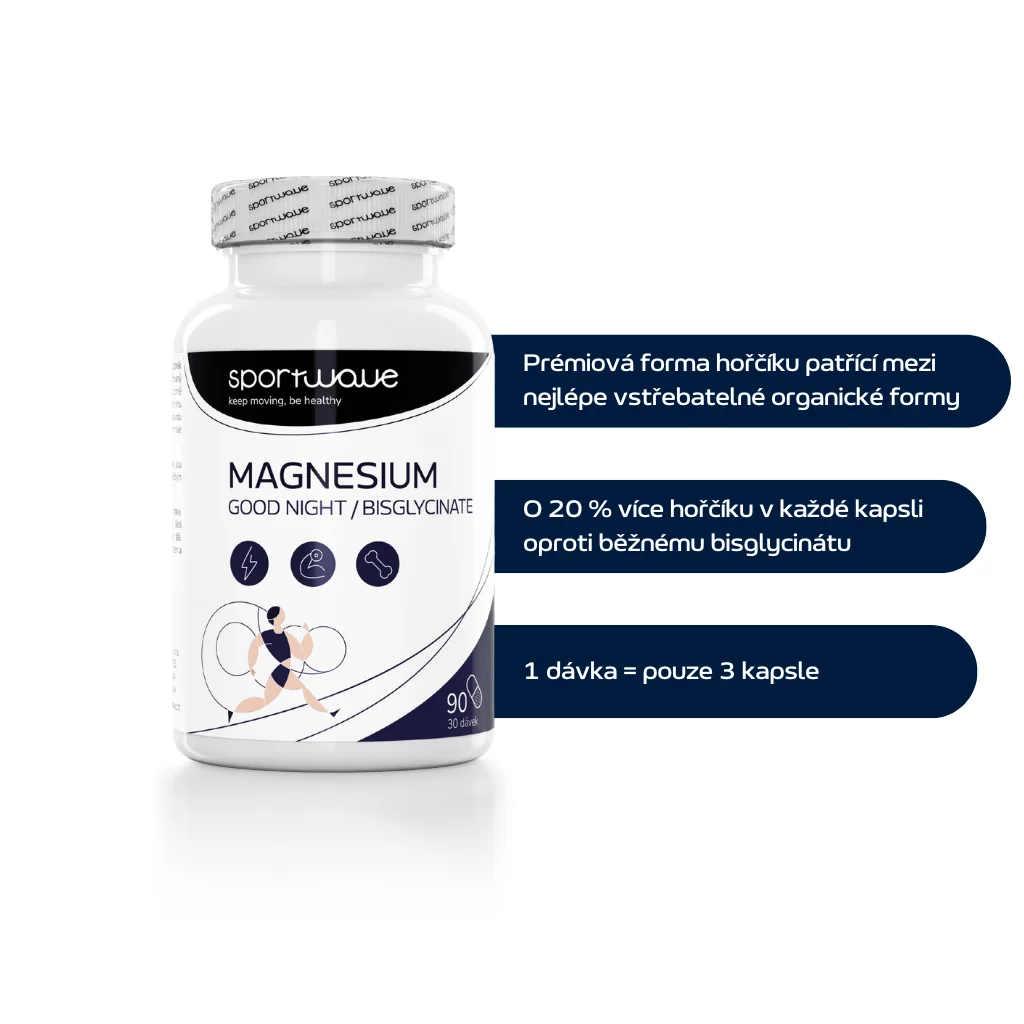 Sport Wave Hořčík - Magnesium Good Night - Bisglycinate