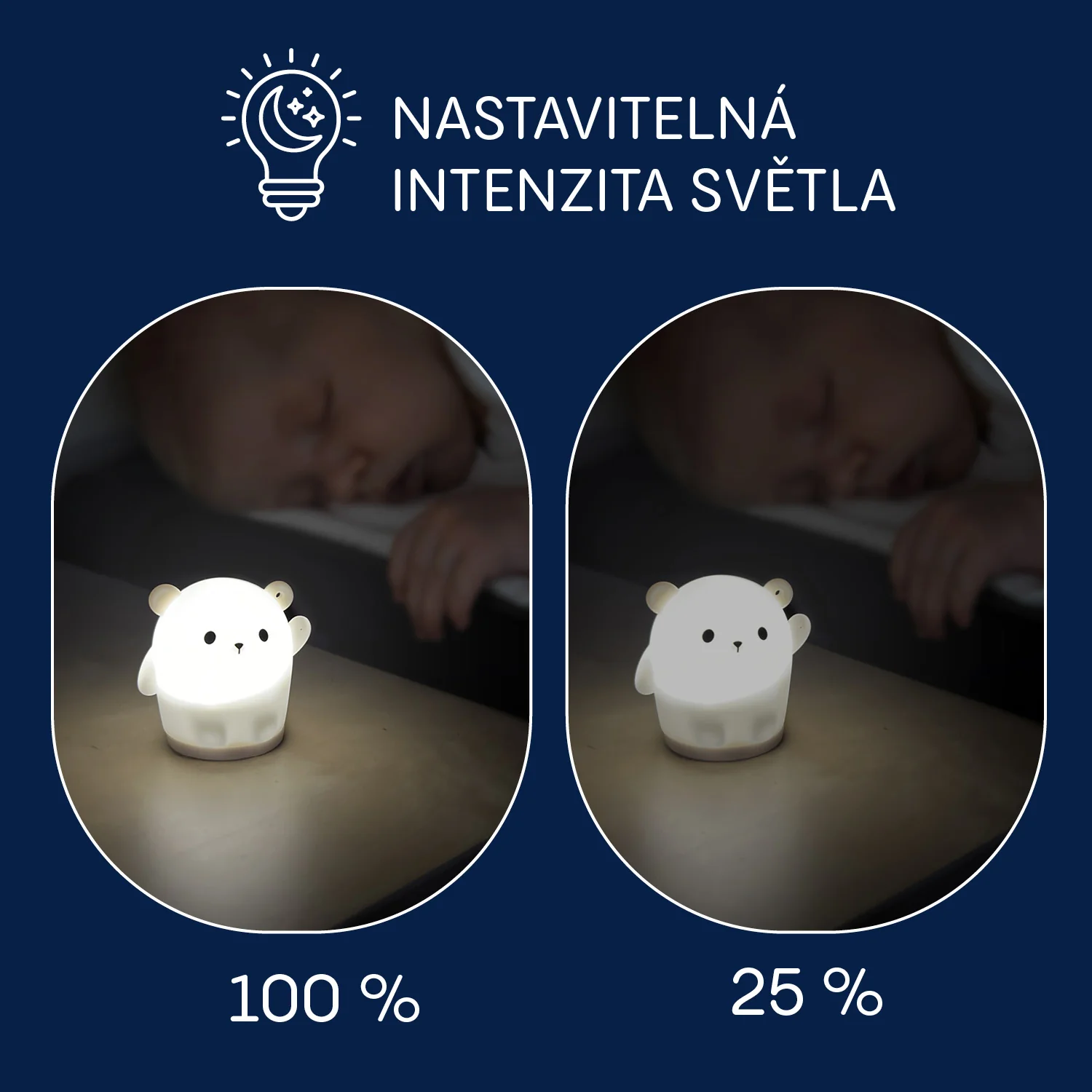 Zopa Silikonové závěsné LED světýlko, Elephant 1