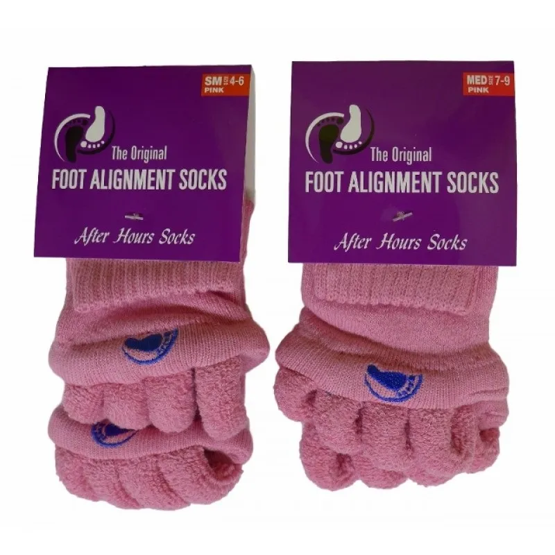 HappyFeet Adjustační ponožky Pink vel. M 1 pár