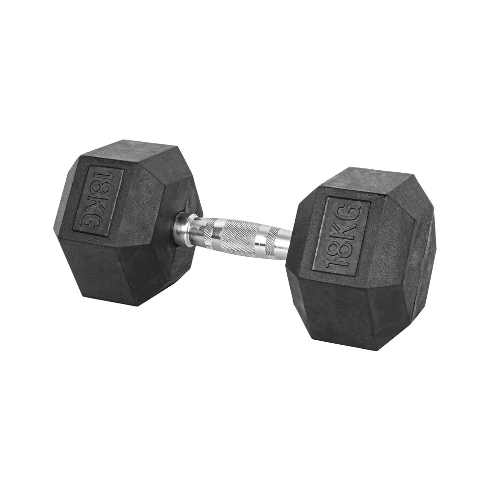 inSPORTline Šestihranná činka  Hexsteel 18 kg