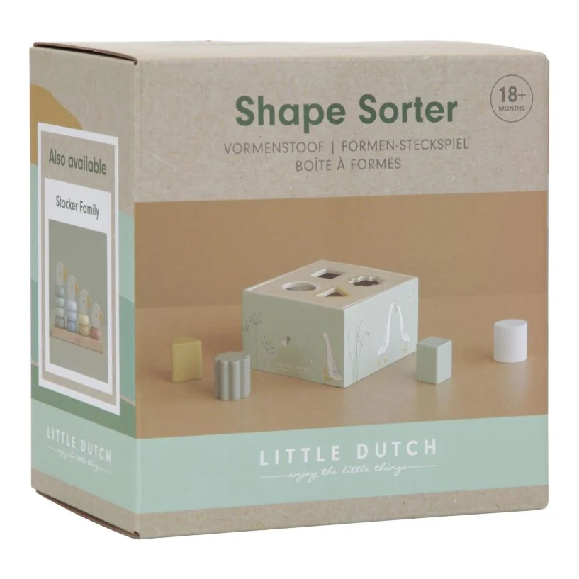 Little Dutch Vkládačka dřevěná husa