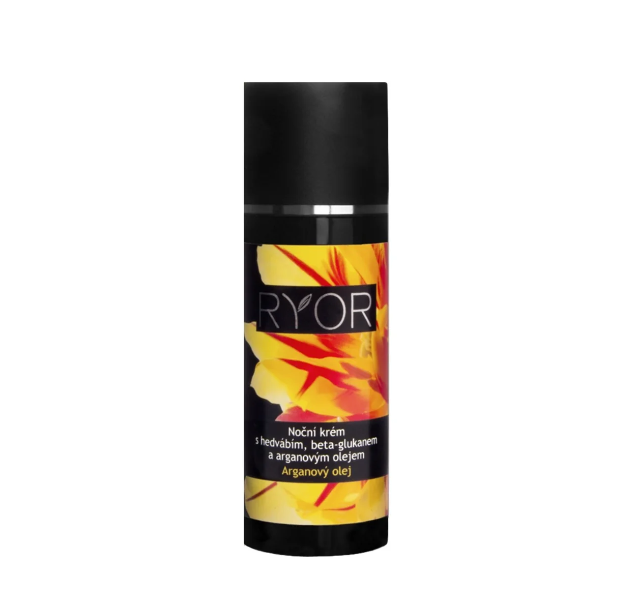 Ryor Arganový noční krém s hedvábím a beta-glukany 50 ml