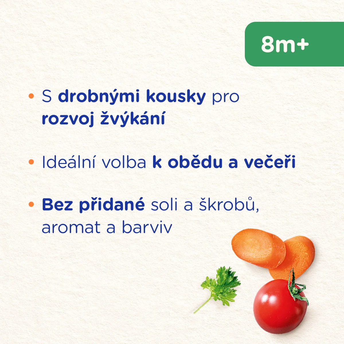 Sunar Příkrm Rizoto s kuřetem a rajčaty 8m+ 190 g