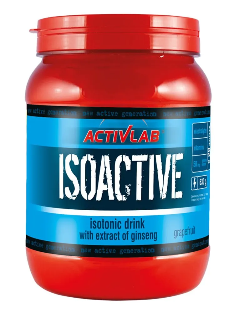 Activlab Isoactive iontový nápoj s ženšenem grapefruit 630 g