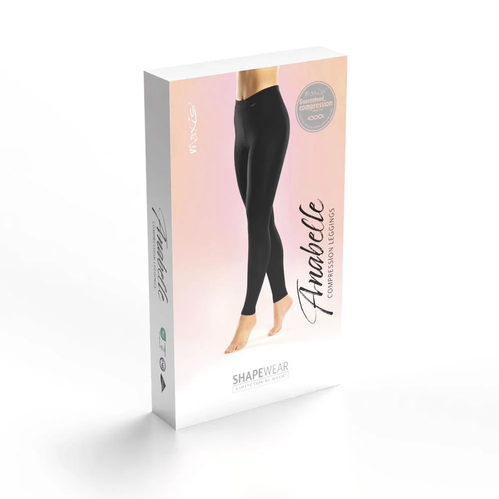 MAXIS SHAPEWEAR Anabelle kompresní legíny vel. XL 1 ks černá