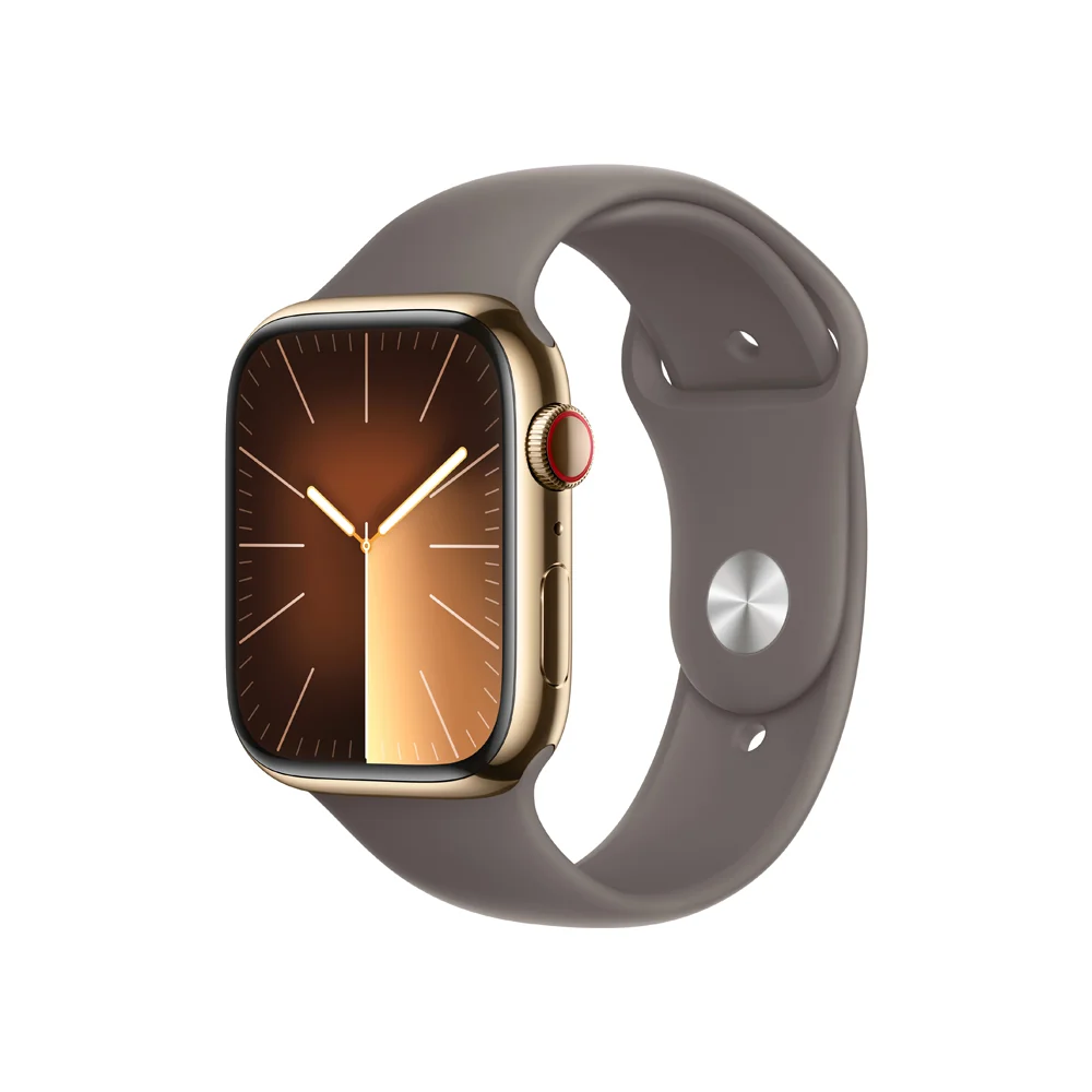 Apple Watch S9 Cellular 45 mm sport band M/L smart hodinky Gold/Clay