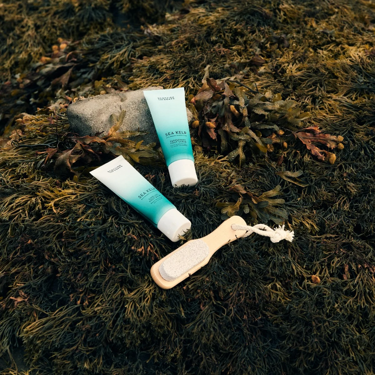 Scottish Fine Soaps Sea Kelp Sada péče o nohy 3 ks