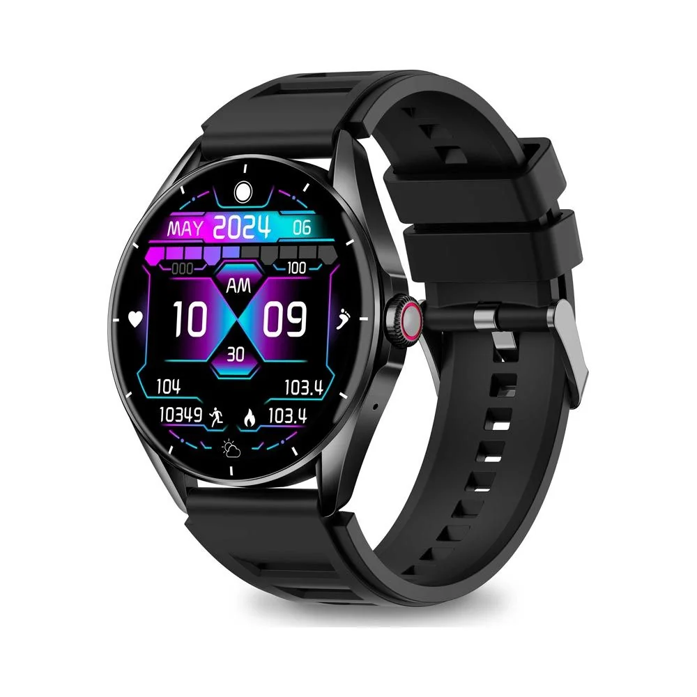 Aligator Smart Watch AMOLED chytré hodinky black