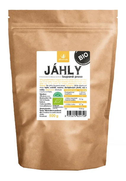 Allnature Jáhly BIO 500 g
