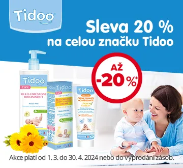 Tidoo až 20% (březen 2024)