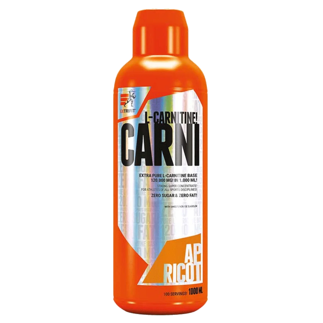 Extrifit Carni Liquid 120000mg 1000ml - meruňka