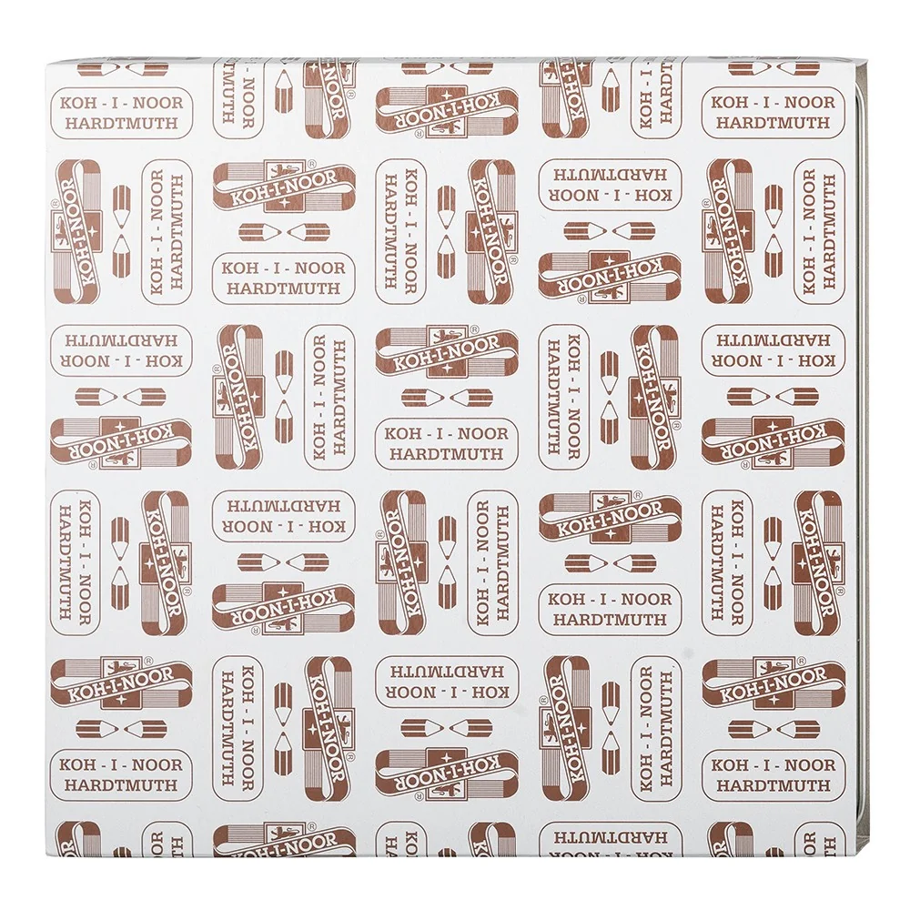 KOH-I-NOOR WAX AQUARELL 8282/12 - akvarelové pastely v plechovém pouzdře - 12 ks