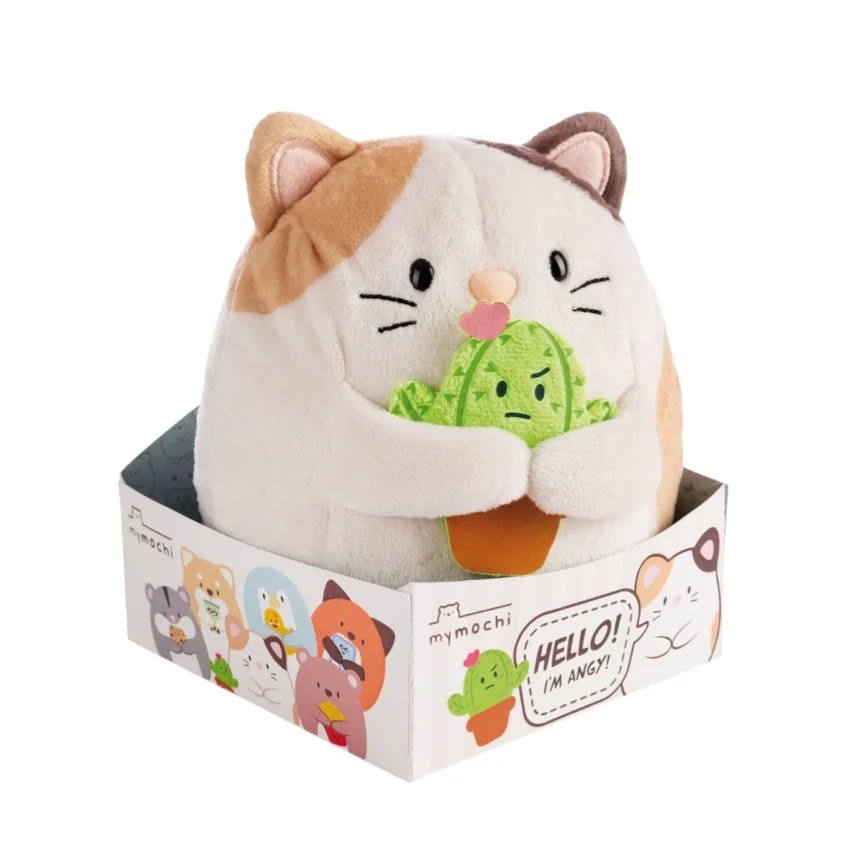 Nici Plyšová hračka Mymochi Kočička Angy 16 cm v dárkovém balení