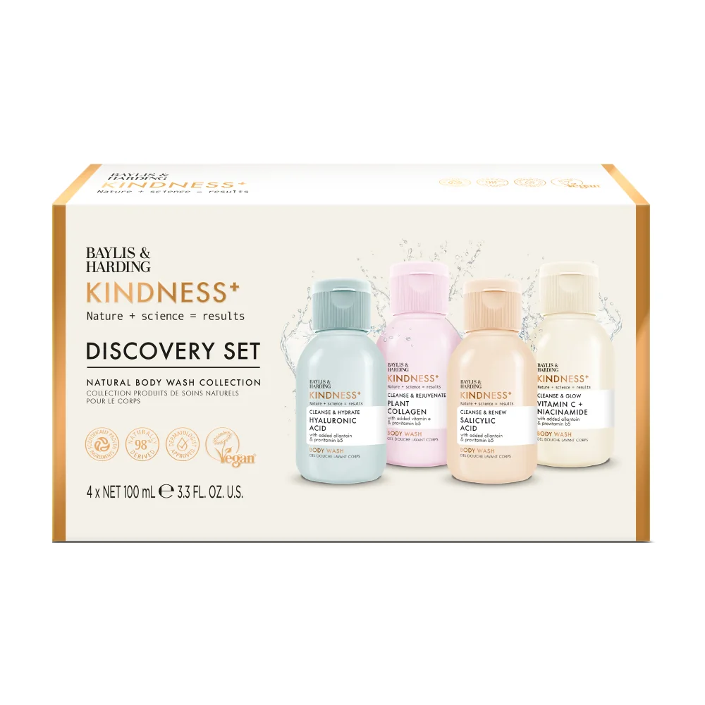 Baylis & Harding Kindness Sada sprchových gelů 4x100 ml