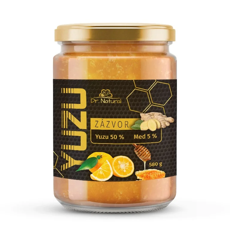 Dr. Natural Yuzu + Med + Zázvor 580 g