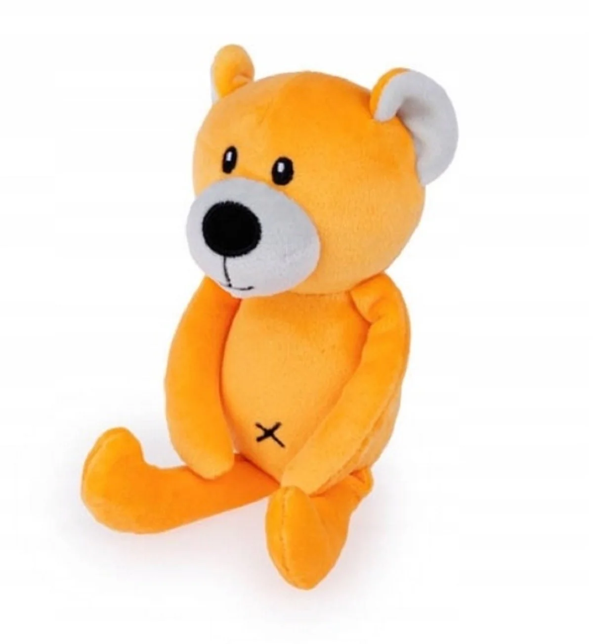 BalibaZoo Dětská plyšová hračka/mazlíček Medvídek 19 cm,  oranžový