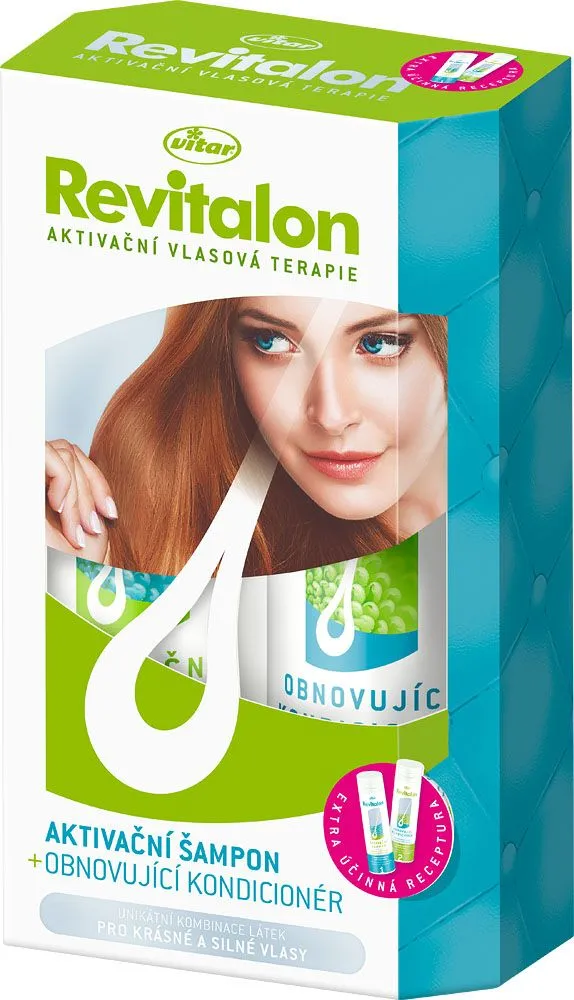 Revitalon duopack (Aktivační šampon 250ml + Obnovující kondicionér 250ml)