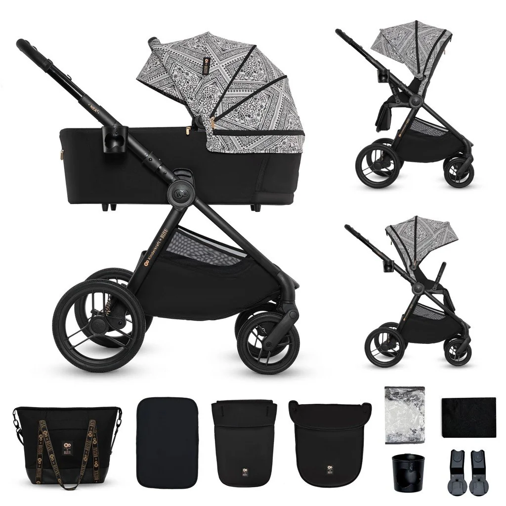 Kinderkraft Kočárek kombinovaný Nea 2 2v1 Lunar Black Bizuu