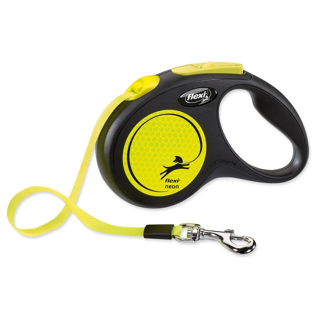 Flexi Vodítko New Neon páska S 5m